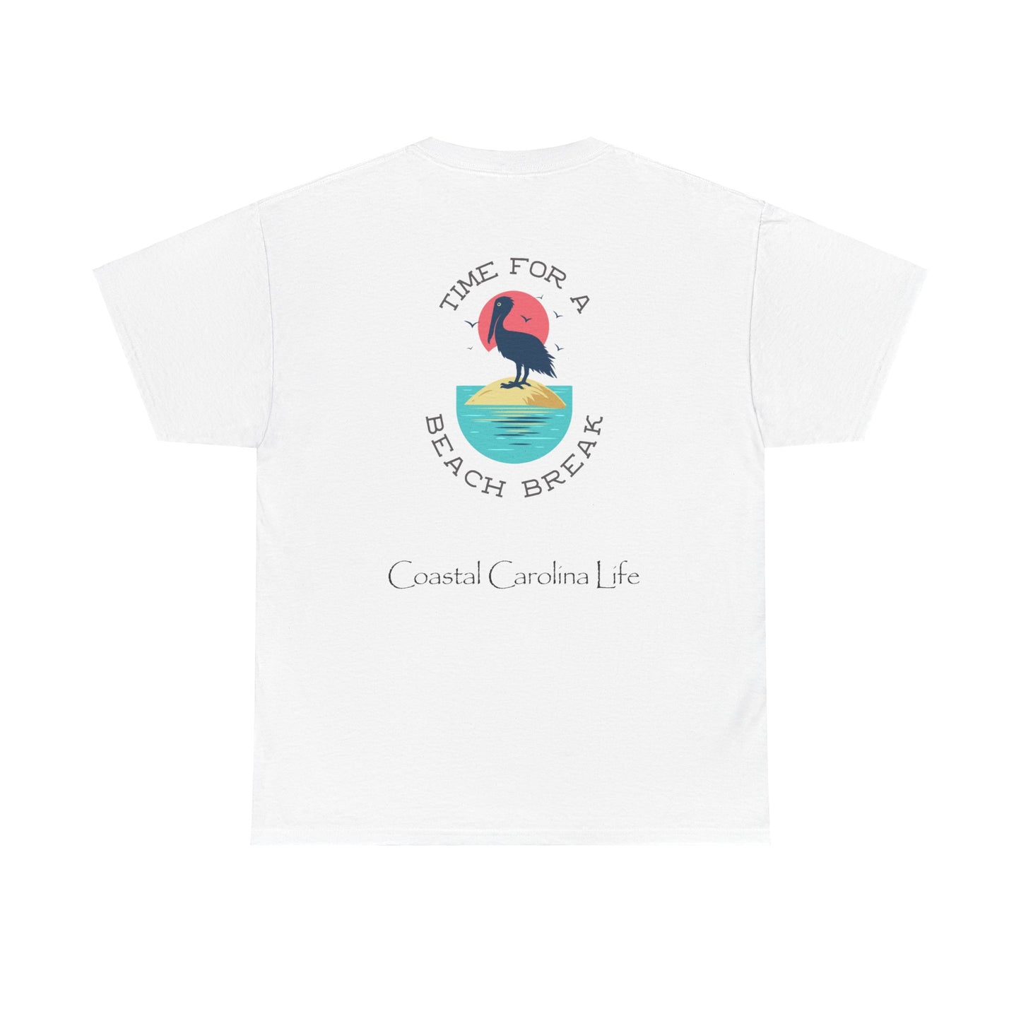 Women's Heavy Cotton T-Shirt - Time for a Beach Break