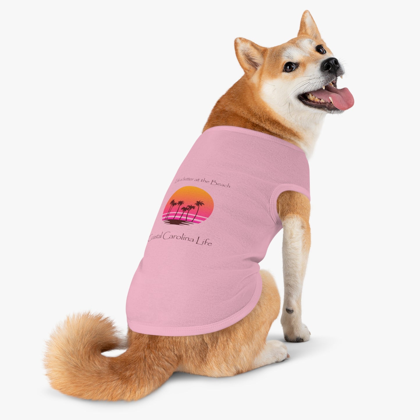 Life is better at the Beach Coastal Pet Shirt