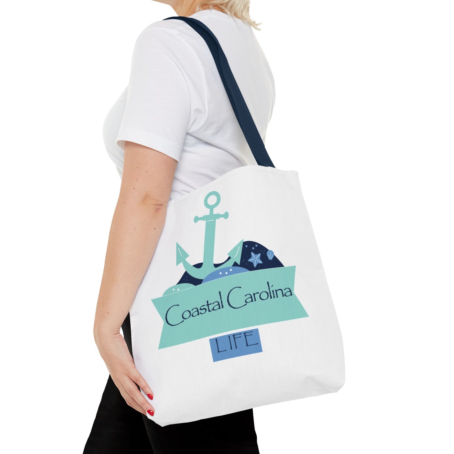 Anchor Coastal Tote Bag
