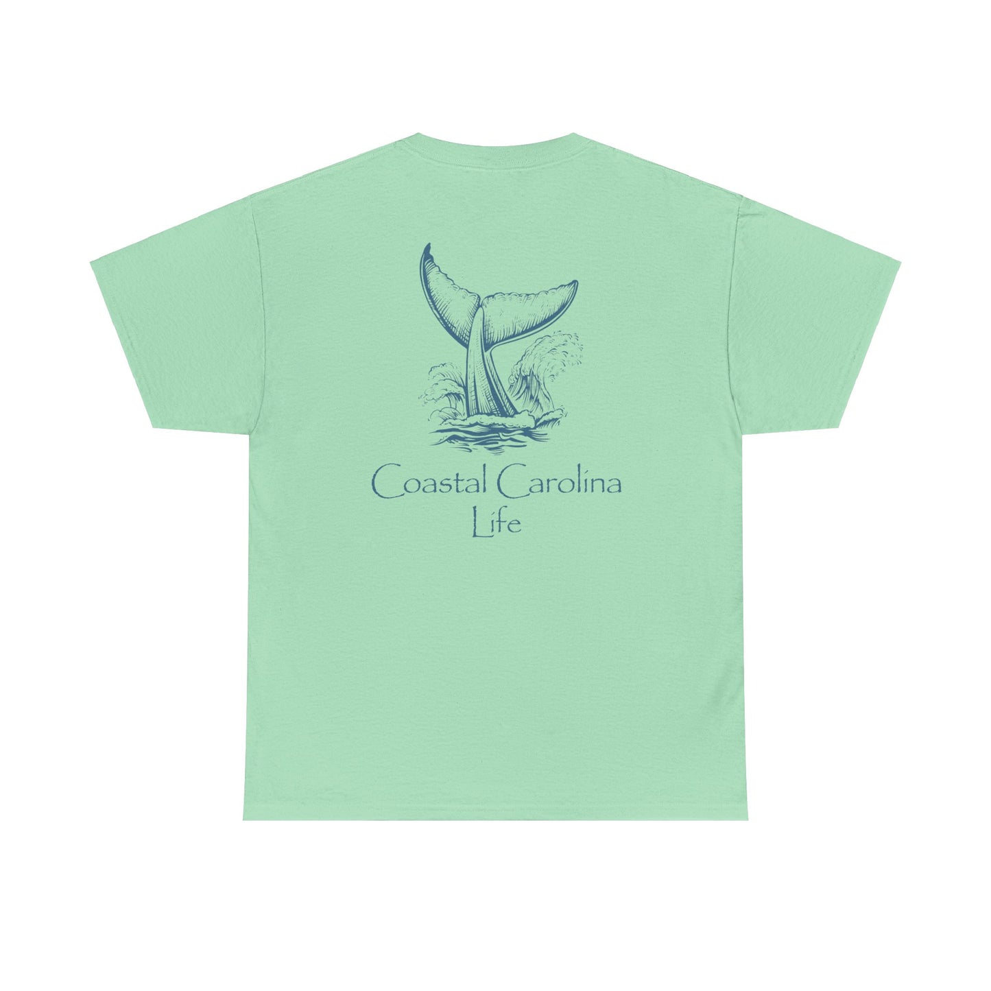 Women's Heavy Cotton T-Shirt - Whale Tail