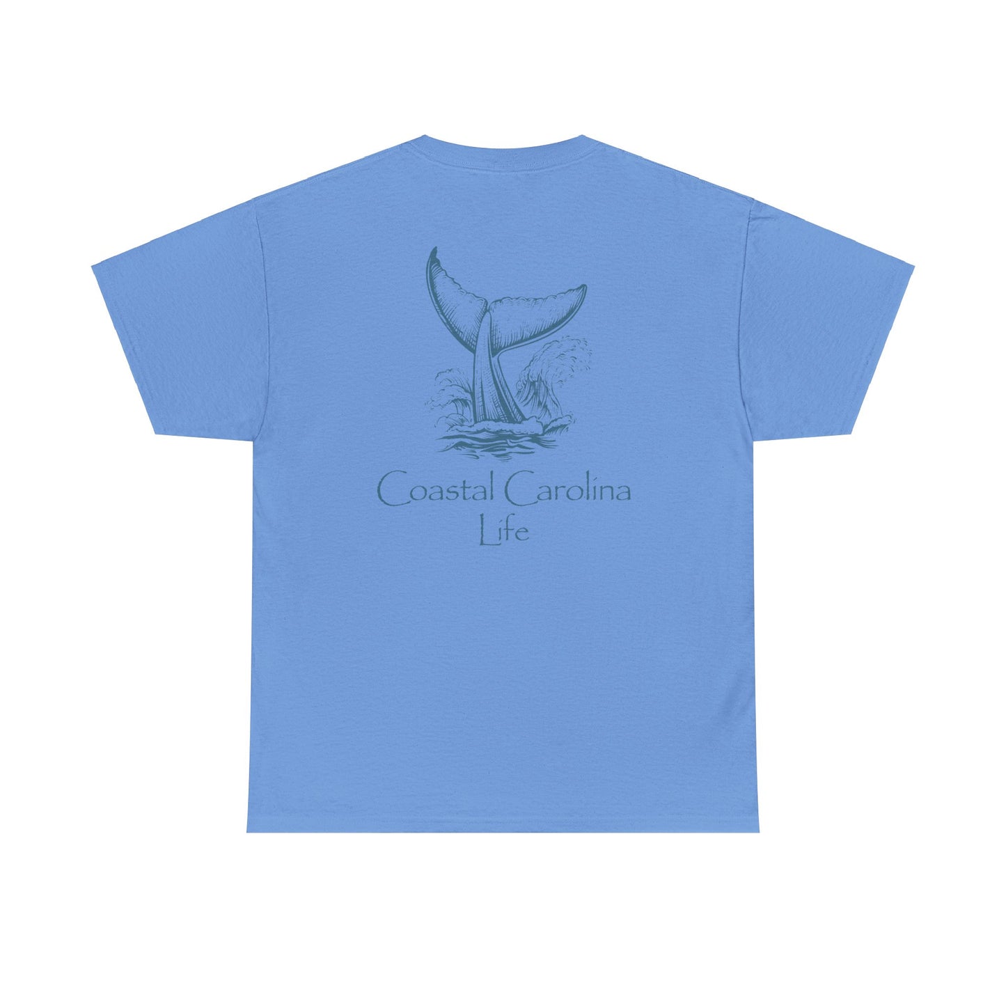 Women's Heavy Cotton T-Shirt - Whale Tail