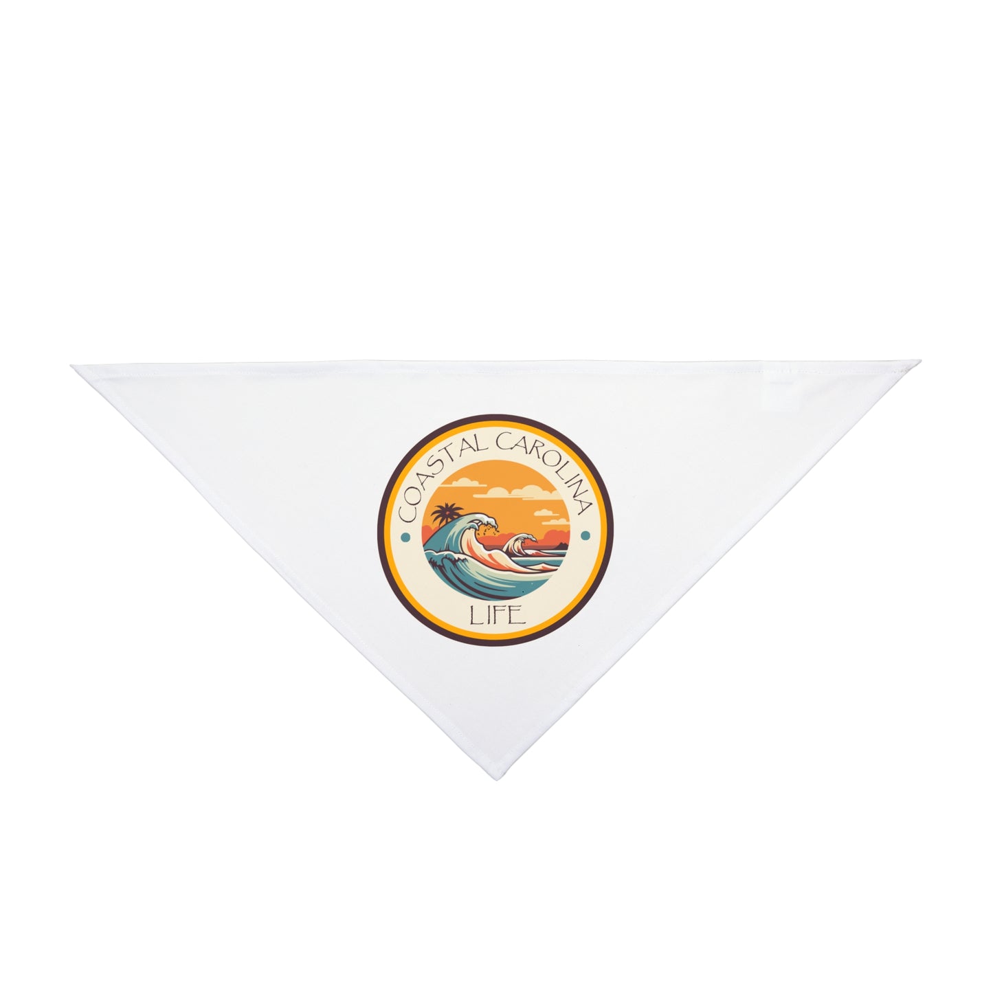 Waves Coastal Pet Bandana