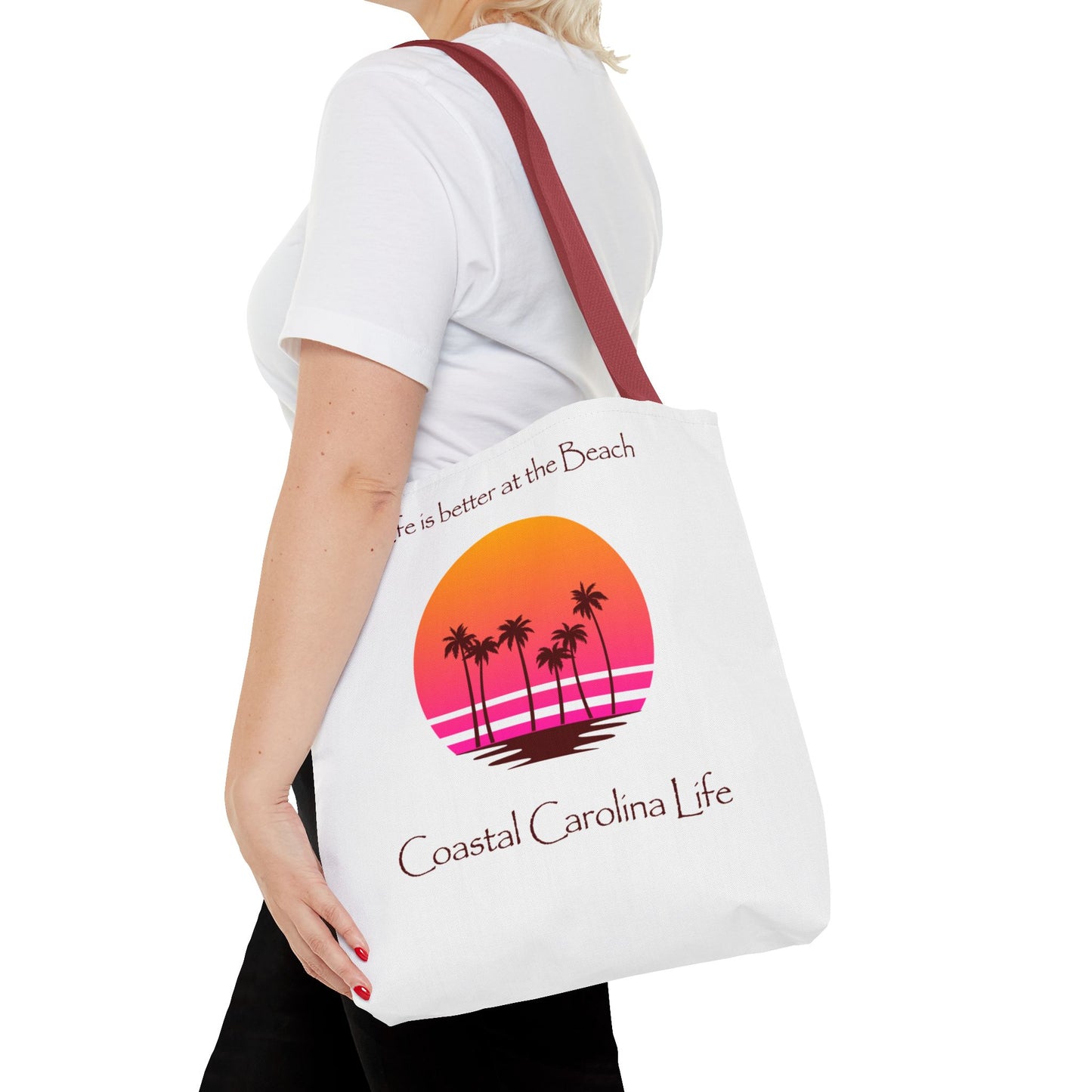 Life is better at the Beach Coastal Tote Bag