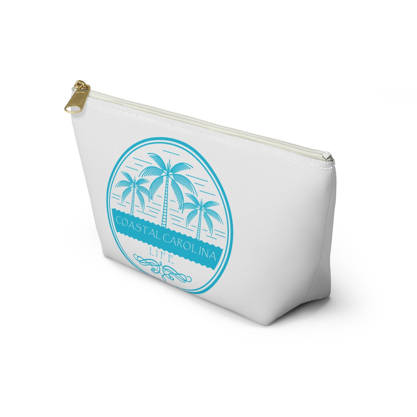 Palm Trees and Water Travel Accessory Pouch
