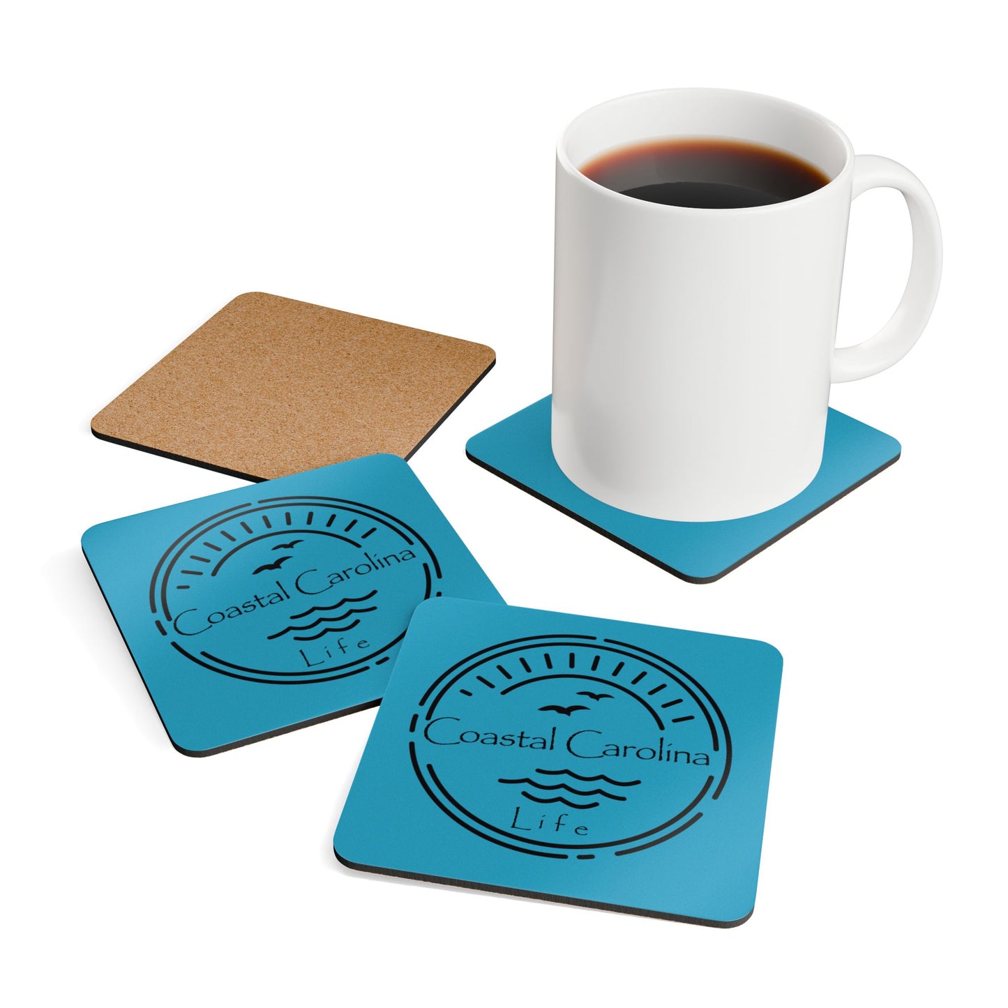 Seagulls Coastal Coaster Set