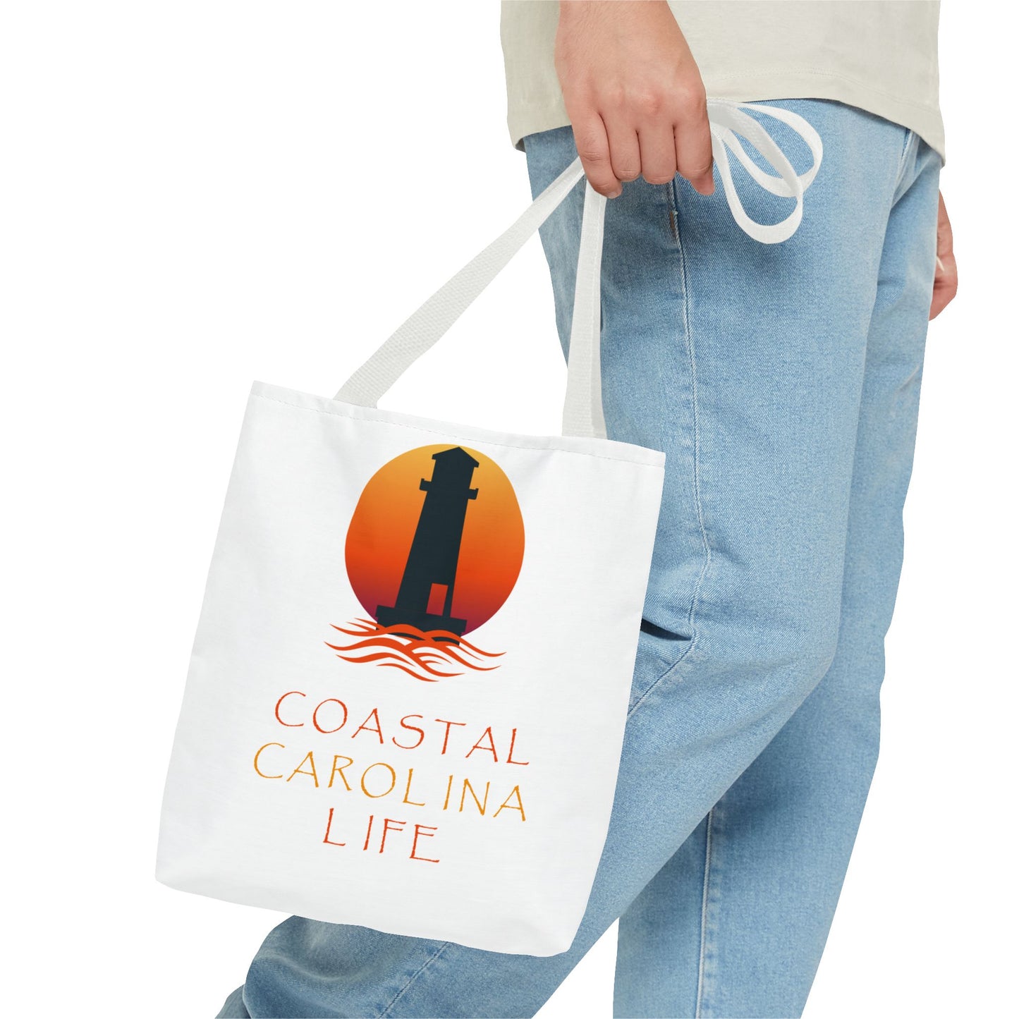 Lighthouse Coastal Tote Bag