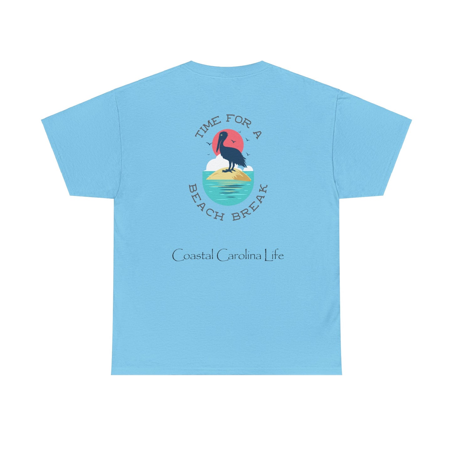 Women's Heavy Cotton T-Shirt - Time for a Beach Break