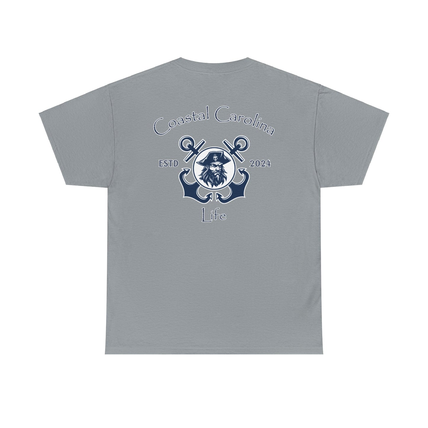 Men's Heavy Cotton T-Shirt - Blackbeard