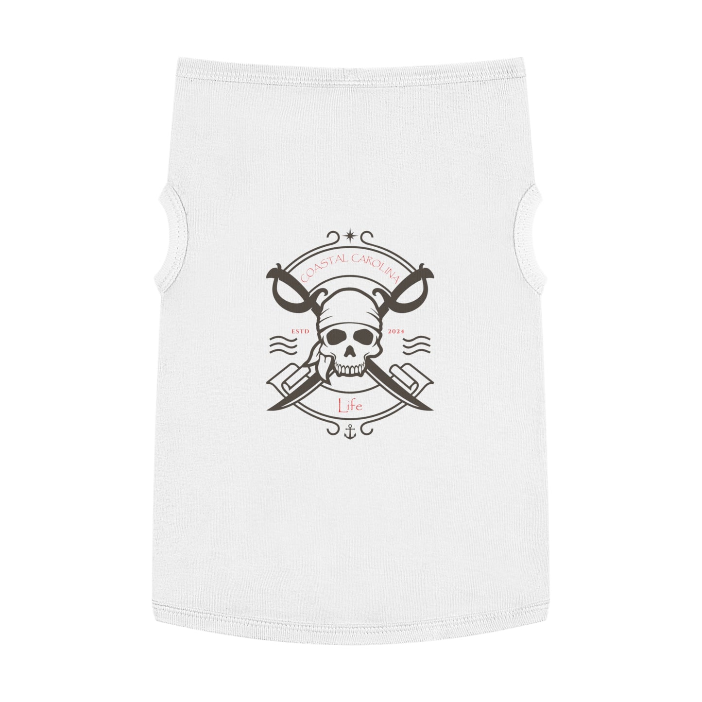 Pirate Skull Coastal Pet Shirt