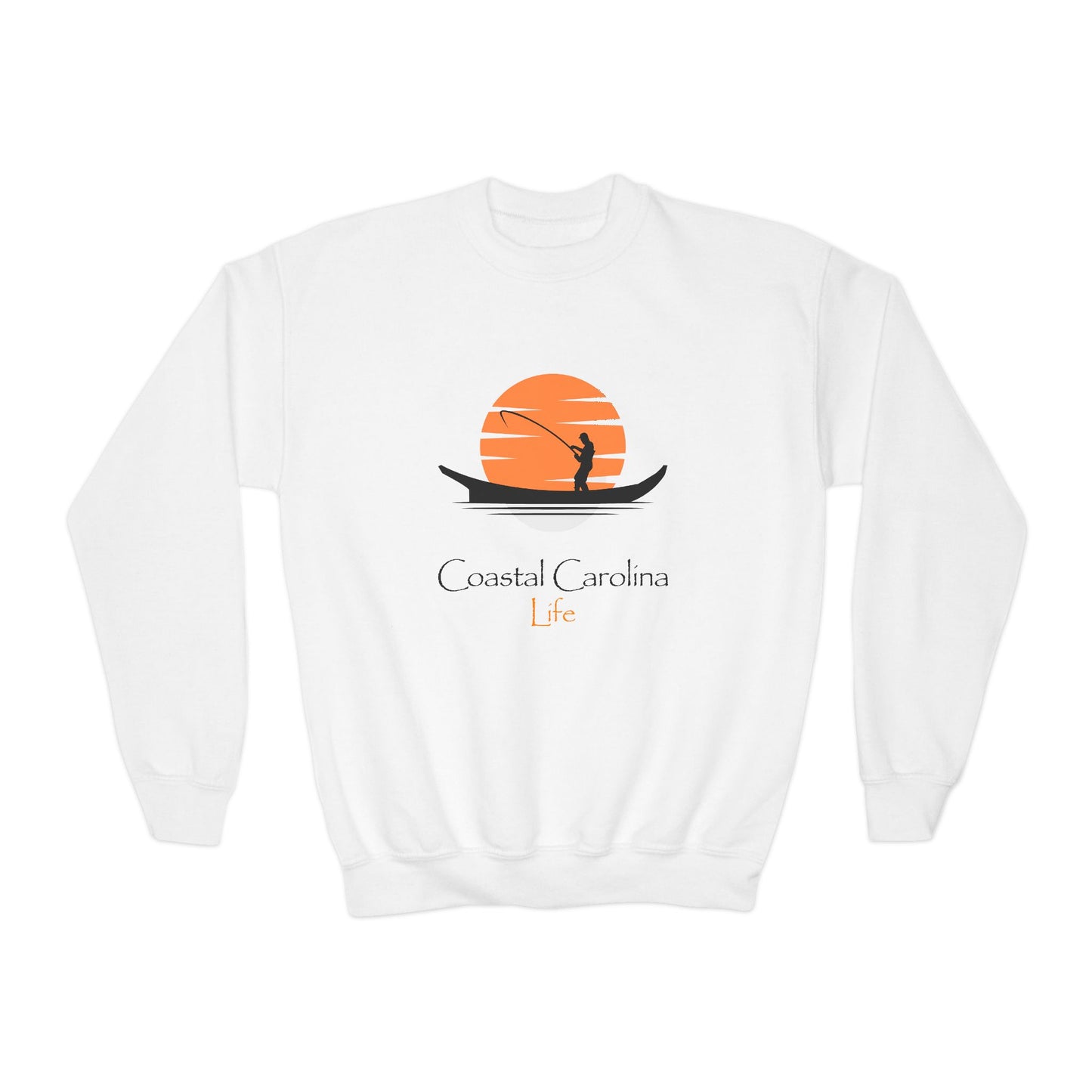 Coastal Youth Sweatshirt - Fishing Boat
