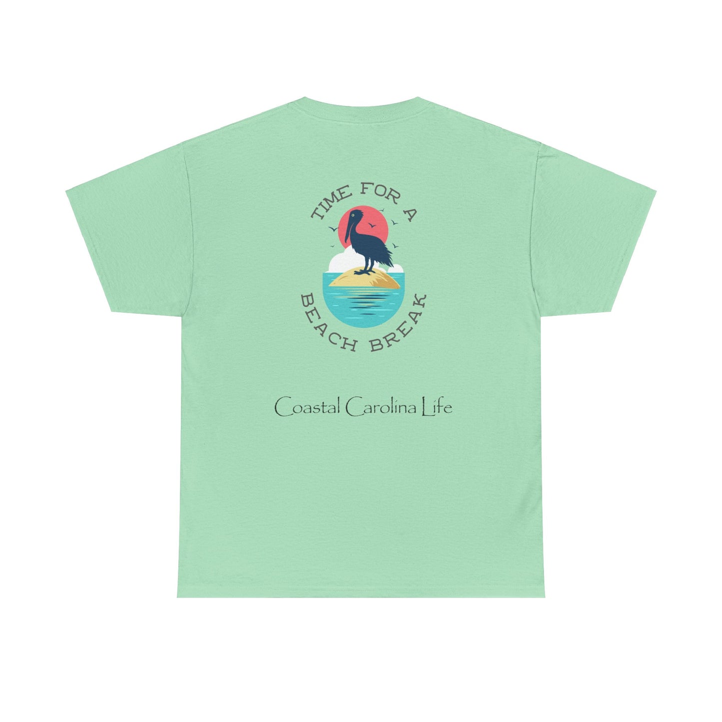 Women's Heavy Cotton T-Shirt - Time for a Beach Break