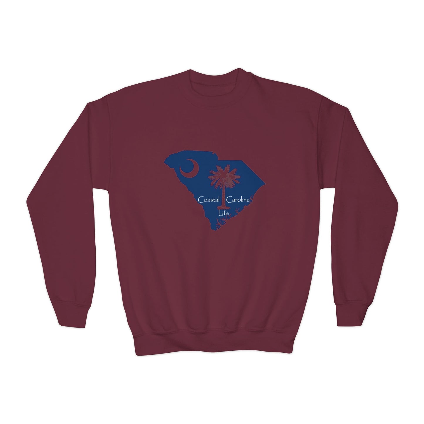 Coastal Youth Sweatshirt - South Carolina Emblem
