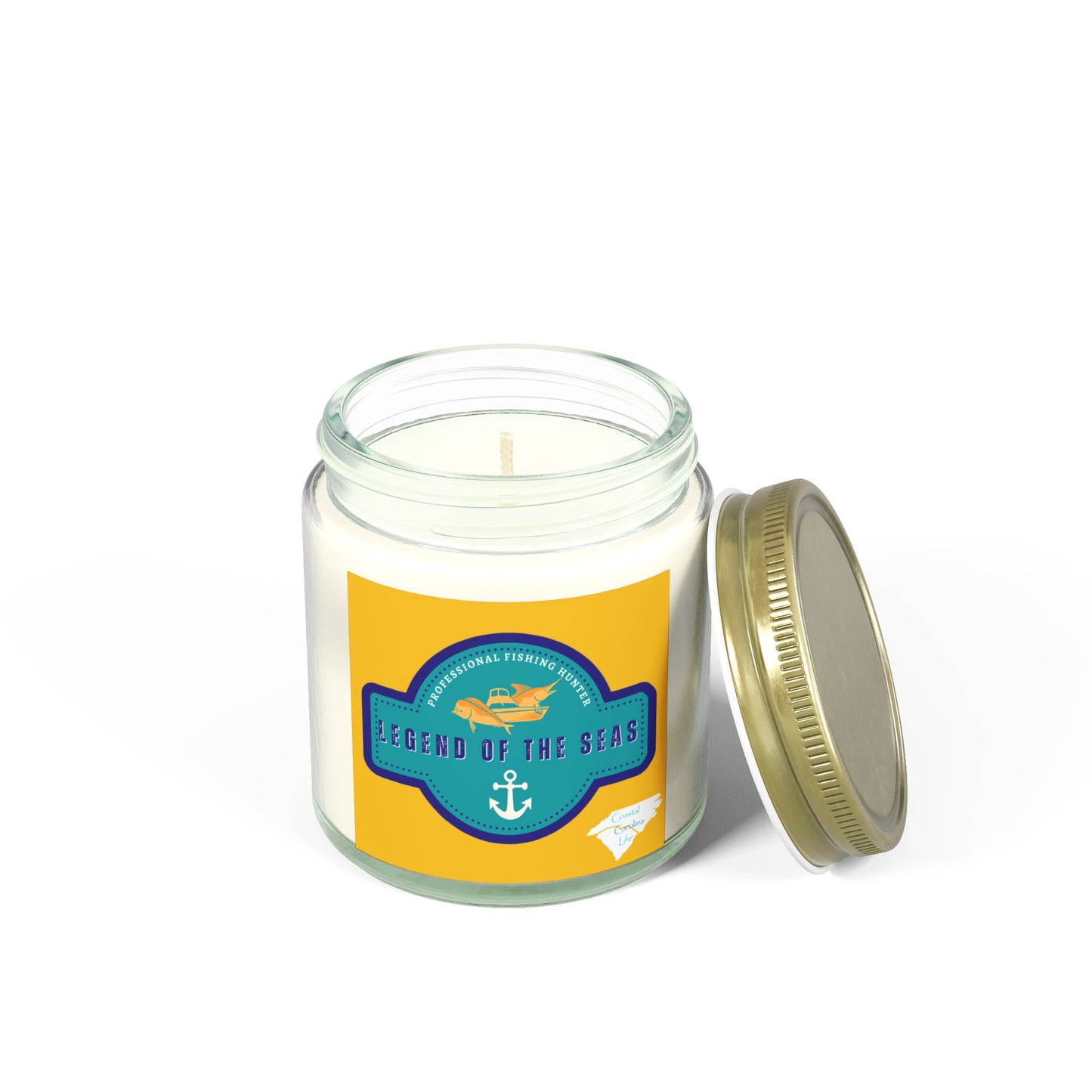 Coconut Apricot Wax Scented Candles - Legend of the Seas