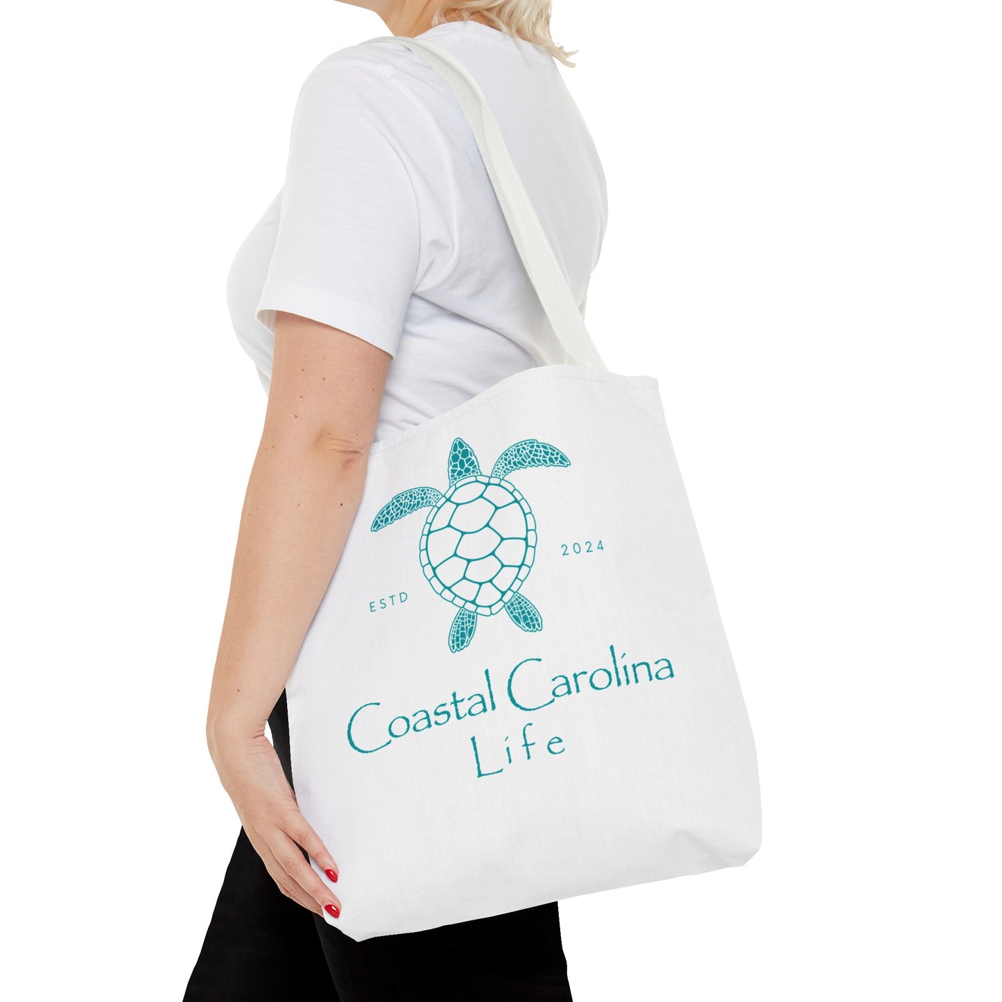 Sea Turtle Coastal Tote Bag