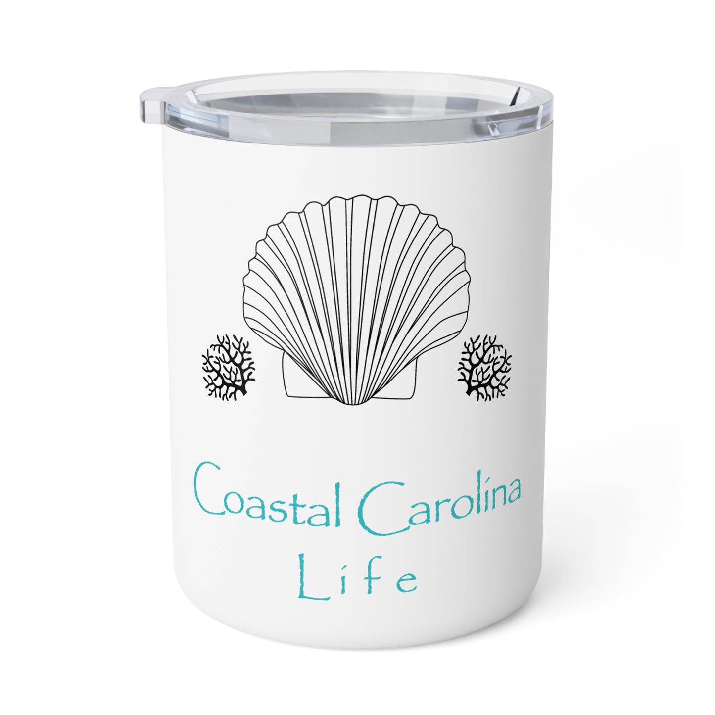 Clam Shell and Coral Coffee Mug Tumbler