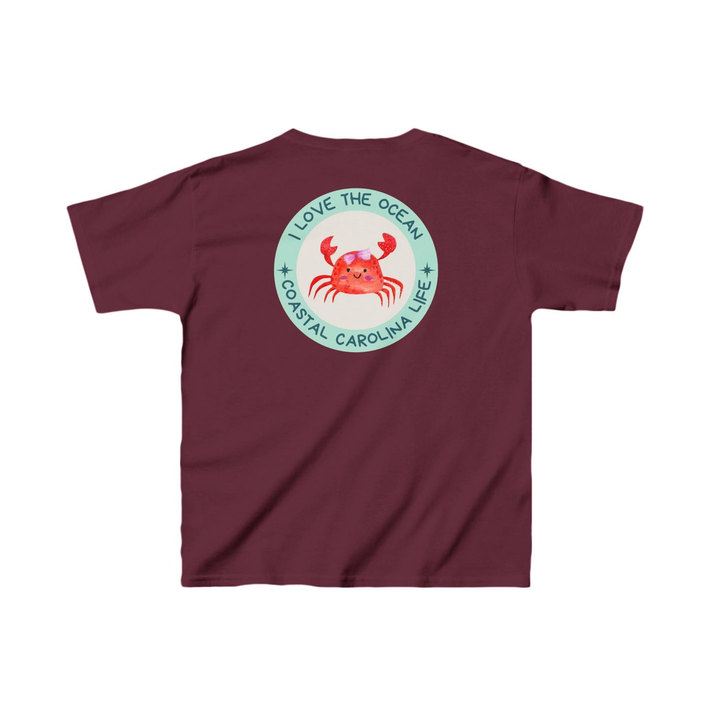 I Love the Ocean Kids Beach T-Shirt