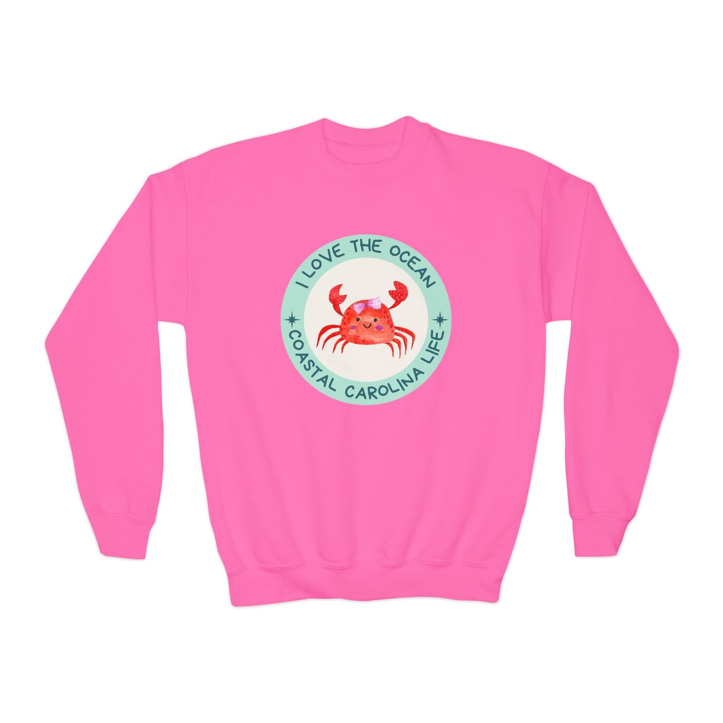 Coastal Youth Sweatshirt - I Love the Ocean