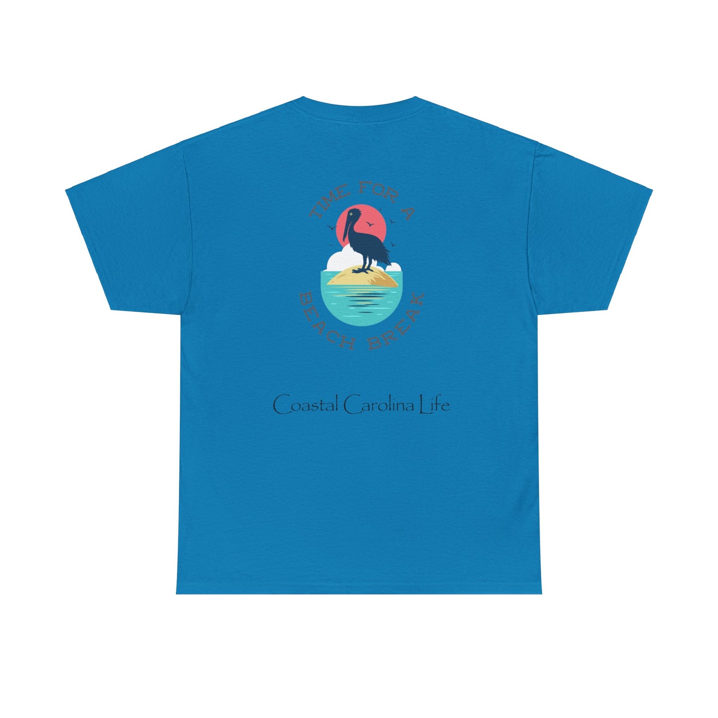 Women's Heavy Cotton T-Shirt - Time for a Beach Break
