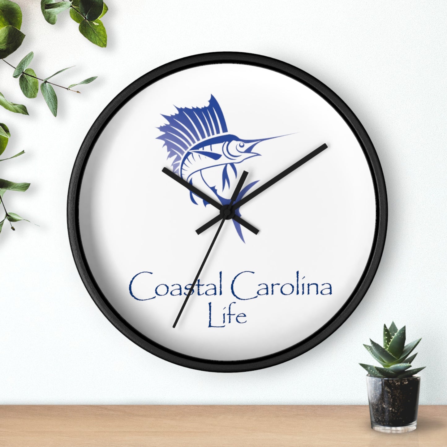 Sailfish Coastal Carolina Wall Clock
