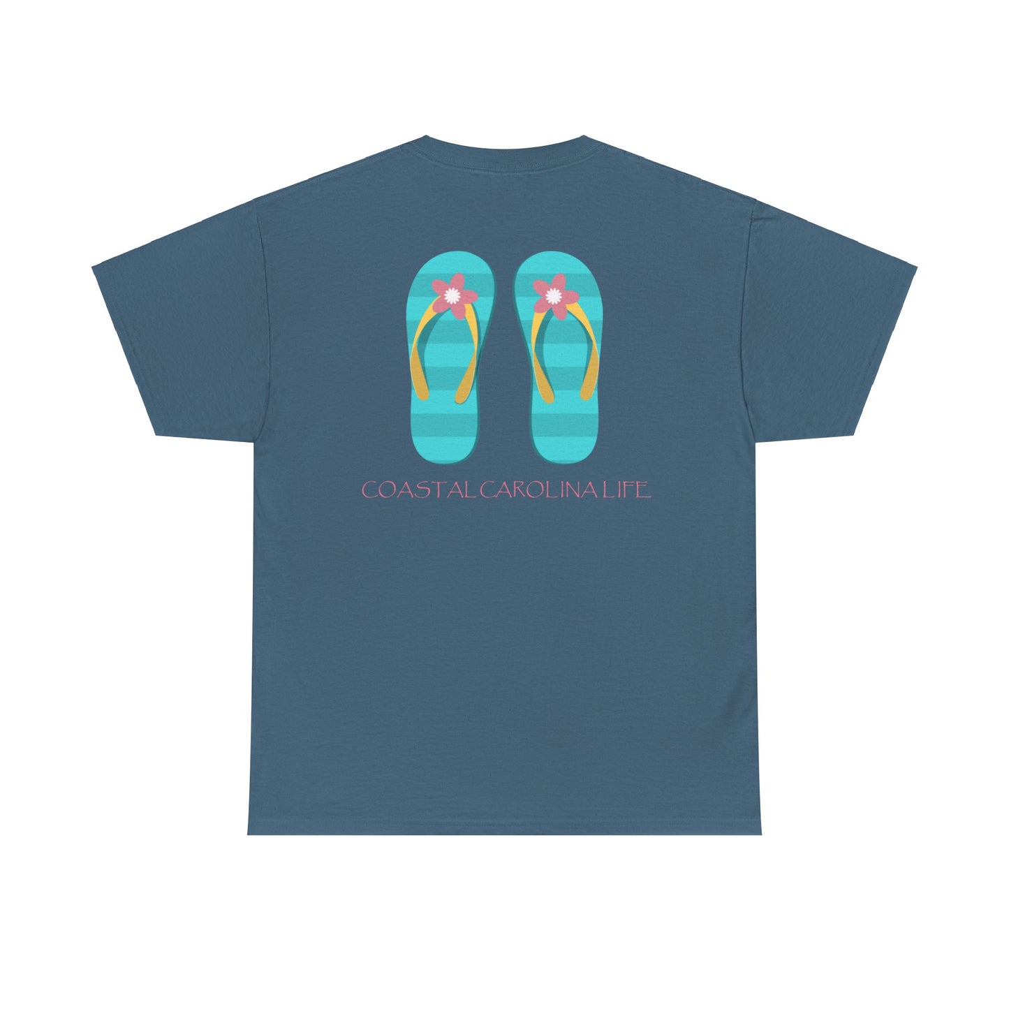 Women's Heavy Cotton T-Shirt - Flip Flops
