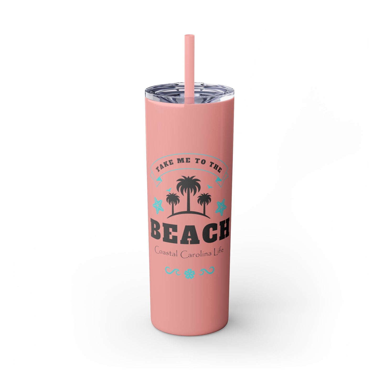 Take Me to the Beach Skinny Tumbler