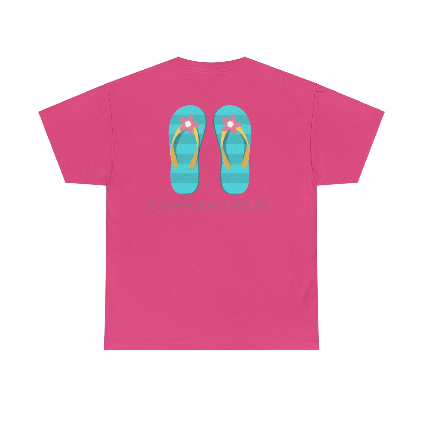 Women's Heavy Cotton T-Shirt - Flip Flops