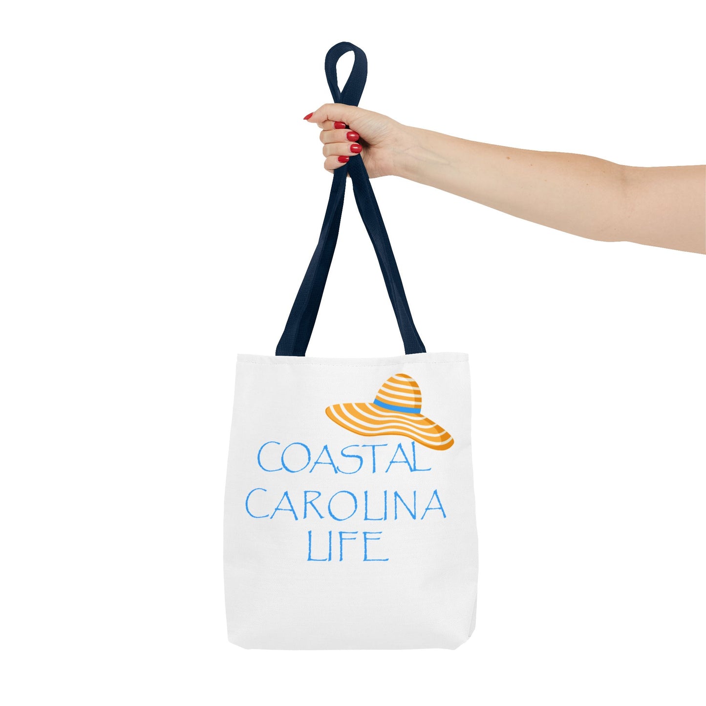 Beach Hat Coastal Tote Bag