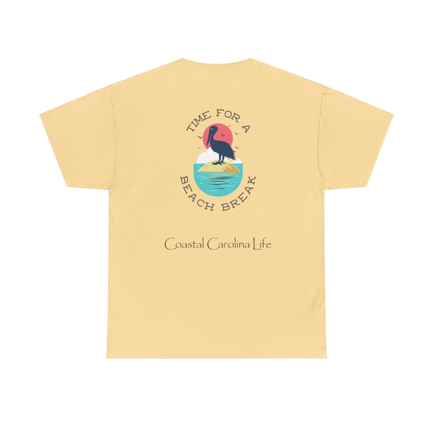 Women's Heavy Cotton T-Shirt - Time for a Beach Break