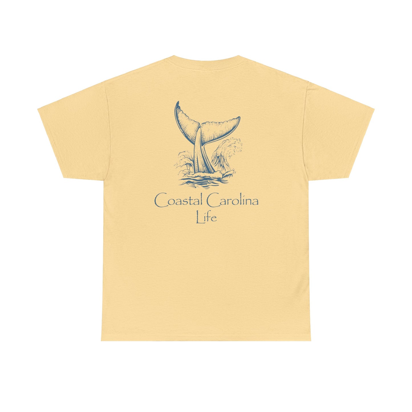 Women's Heavy Cotton T-Shirt - Whale Tail
