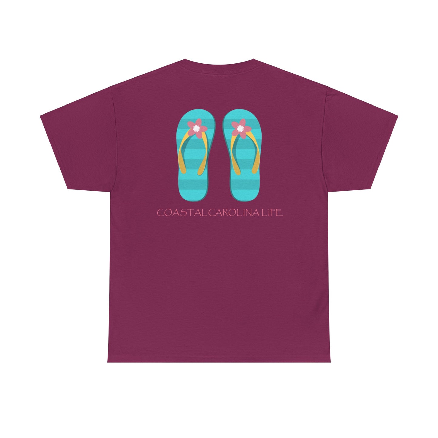 Women's Heavy Cotton T-Shirt - Flip Flops