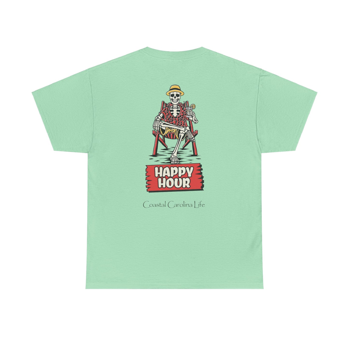 Men's Heavy Cotton T-Shirt - Happy Hour
