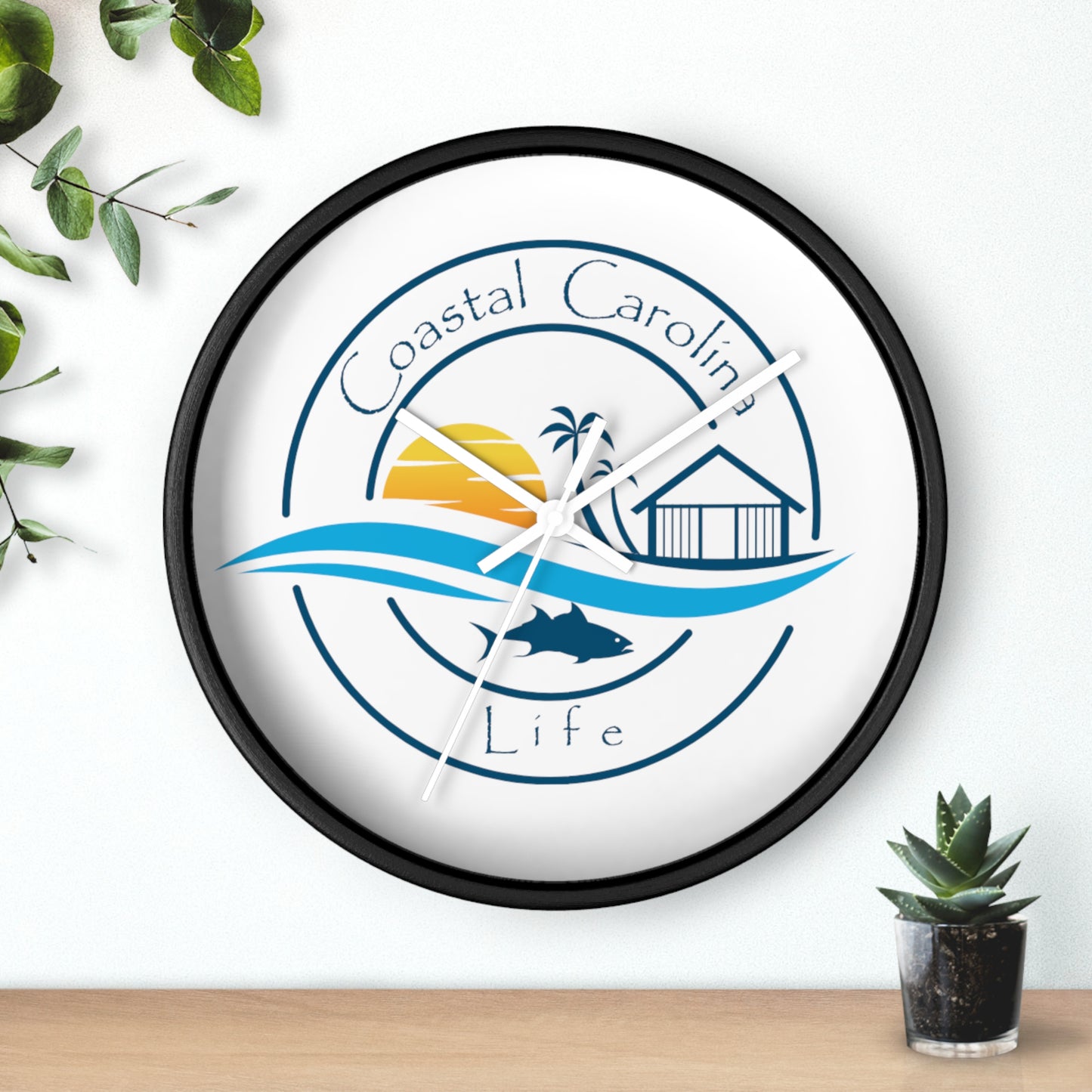 Coastal Carolina Lifestyle Coastal Carolina Wall Clock