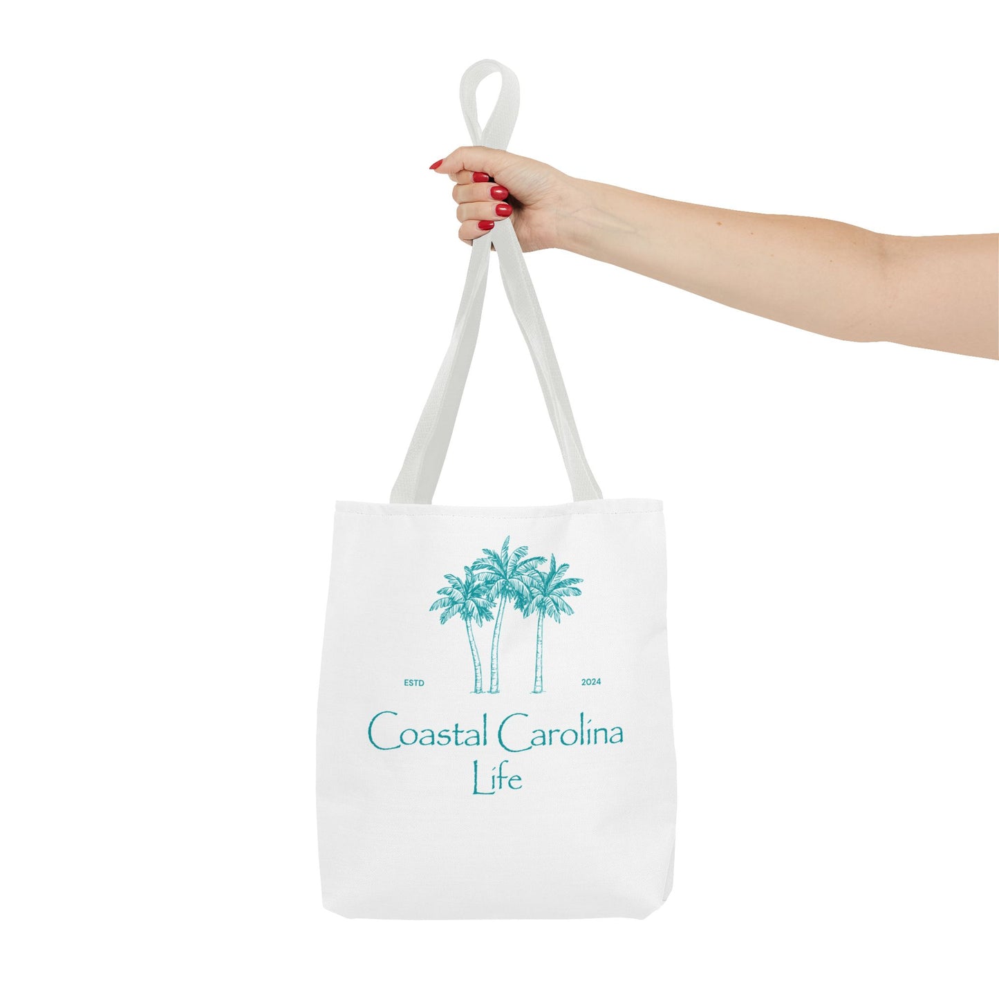 Palm Trees Coastal Tote Bag