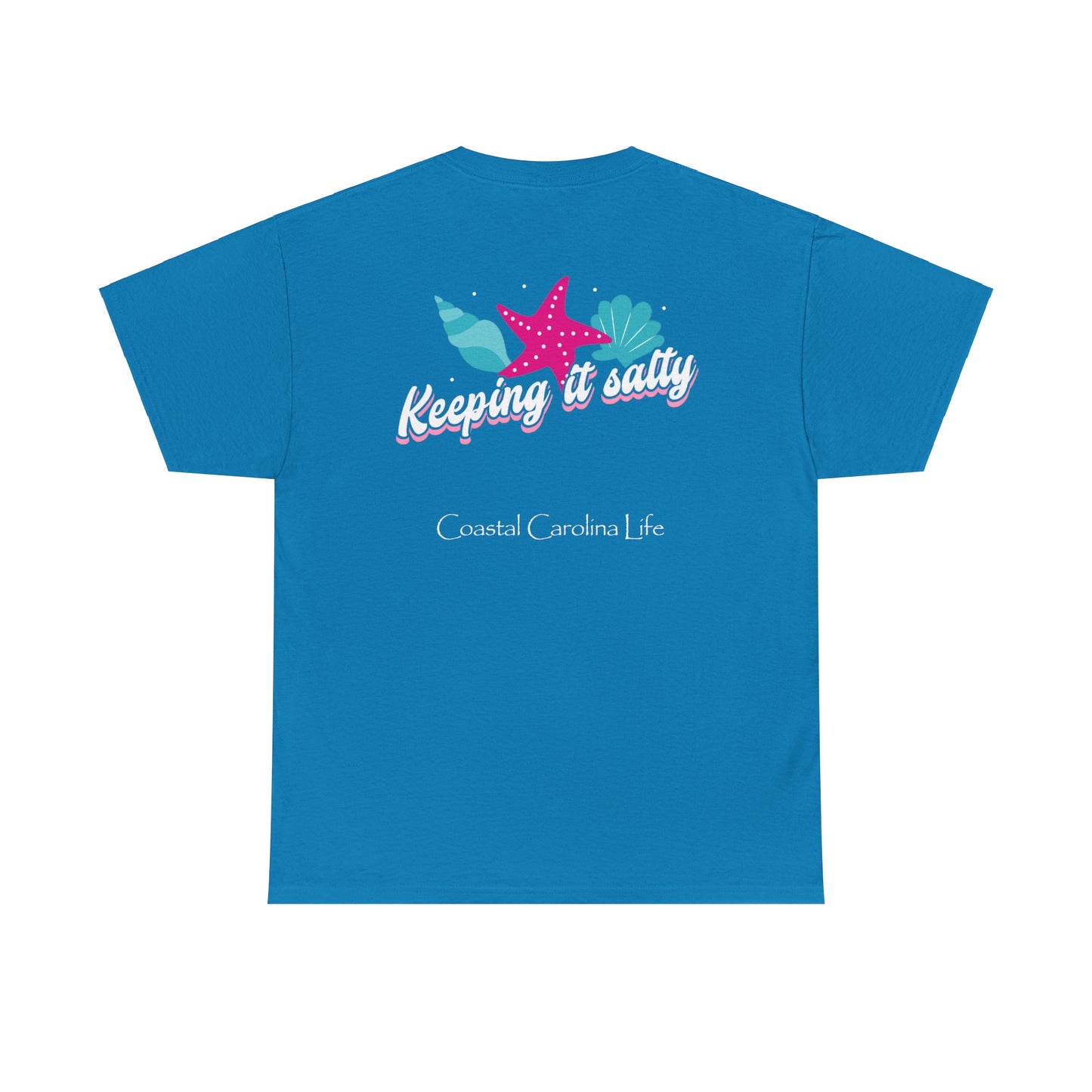 Women's Heavy Cotton T-Shirt - Keeping it Salty
