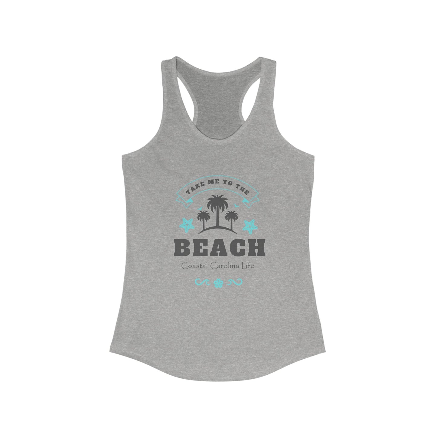 Women's Coastal Tank Top - Take Me to the Beach