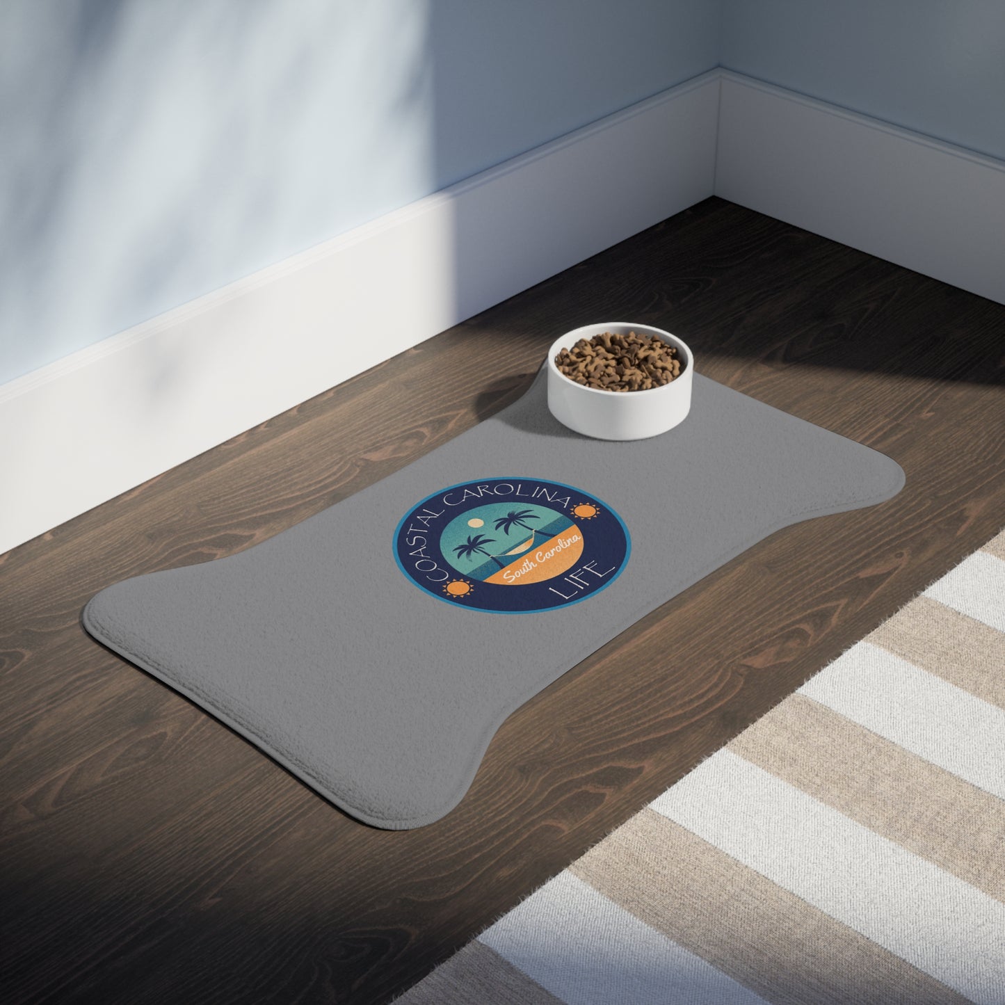 South Carolina Coastal Pet Feeding Mat