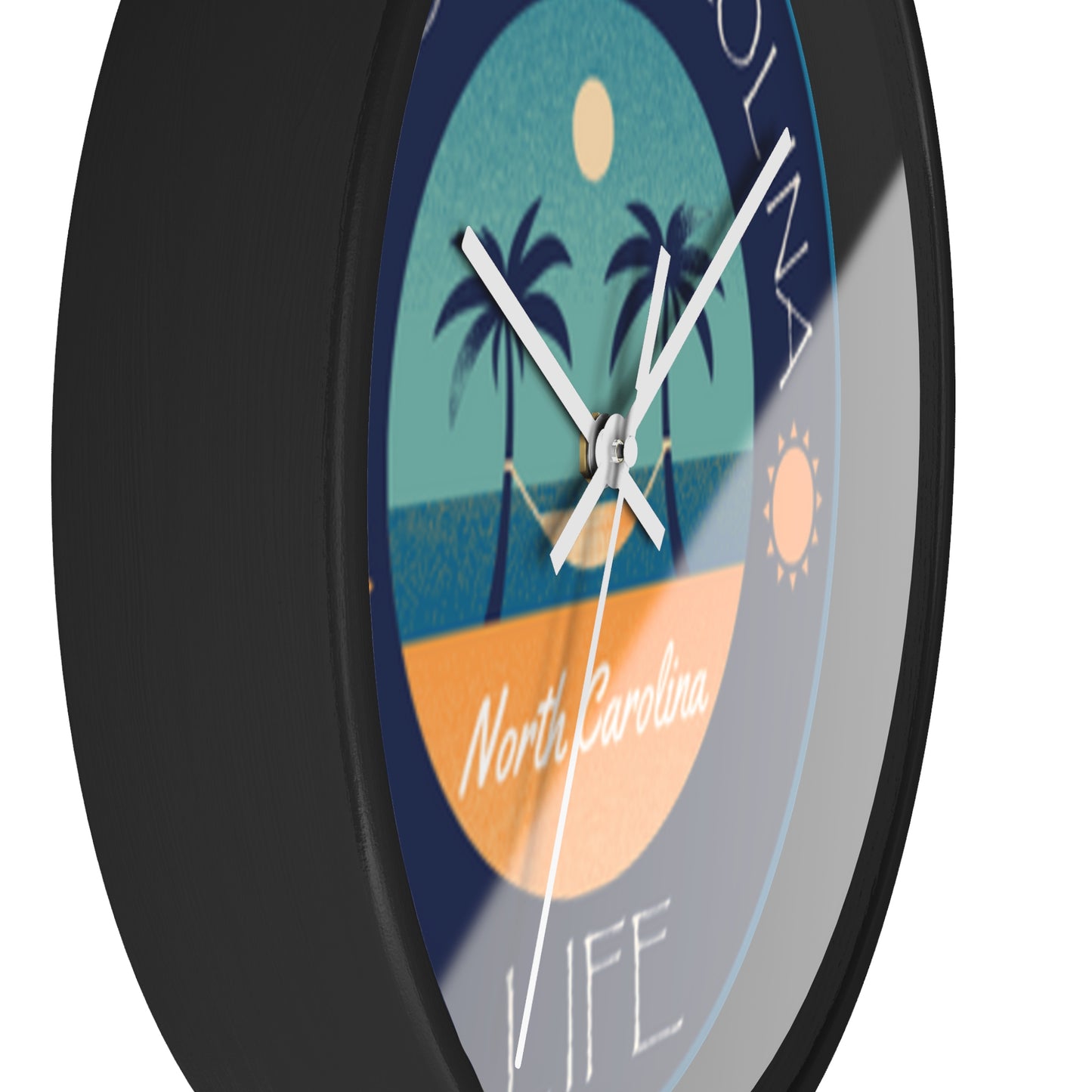 North Carolina Coastal Carolina Wall Clock