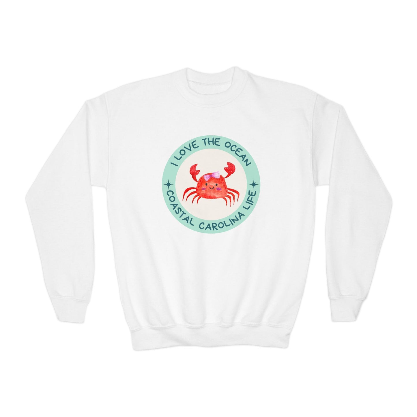 Coastal Youth Sweatshirt - I Love the Ocean