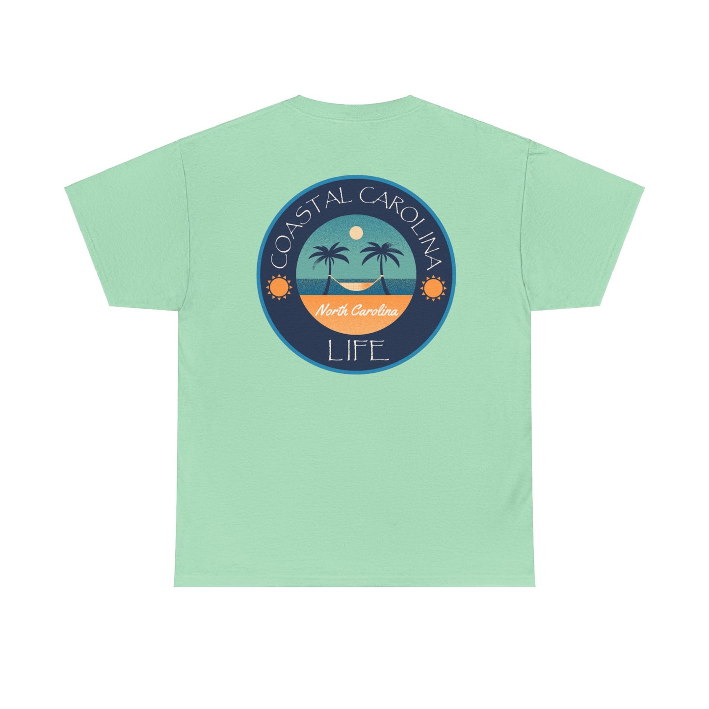 Men's Heavy Cotton T-Shirt - North Carolina