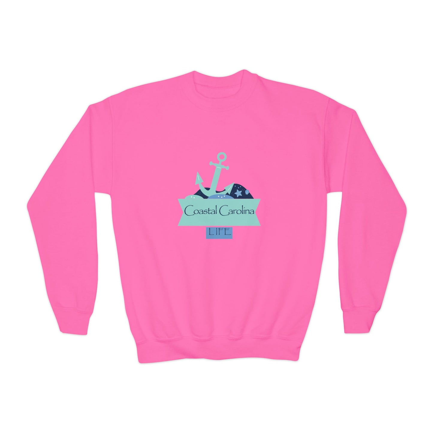 Coastal Youth Sweatshirt - Anchor