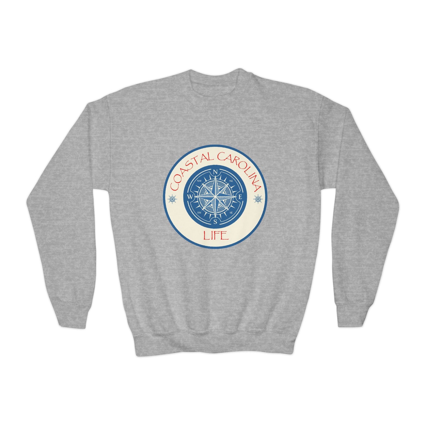 Coastal Youth Sweatshirt - Compass