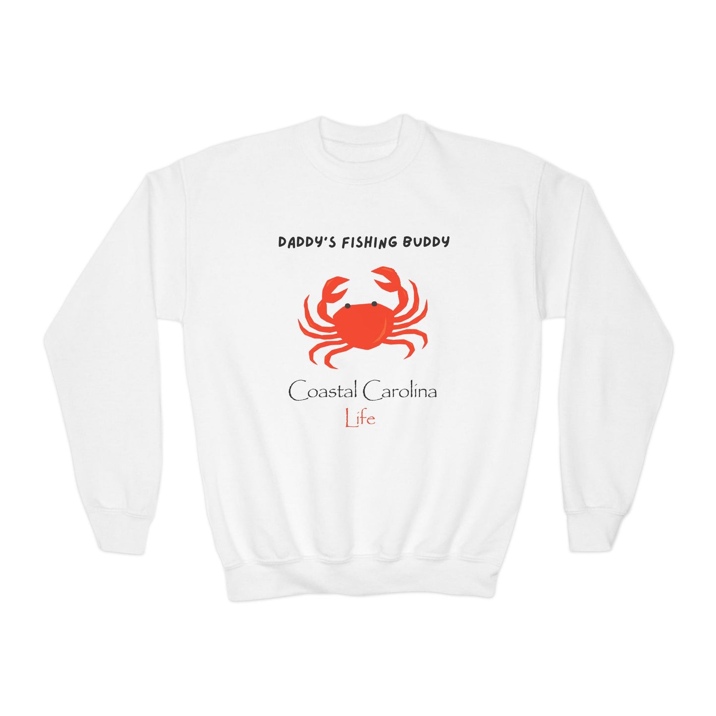 Coastal Youth Sweatshirt - Crab