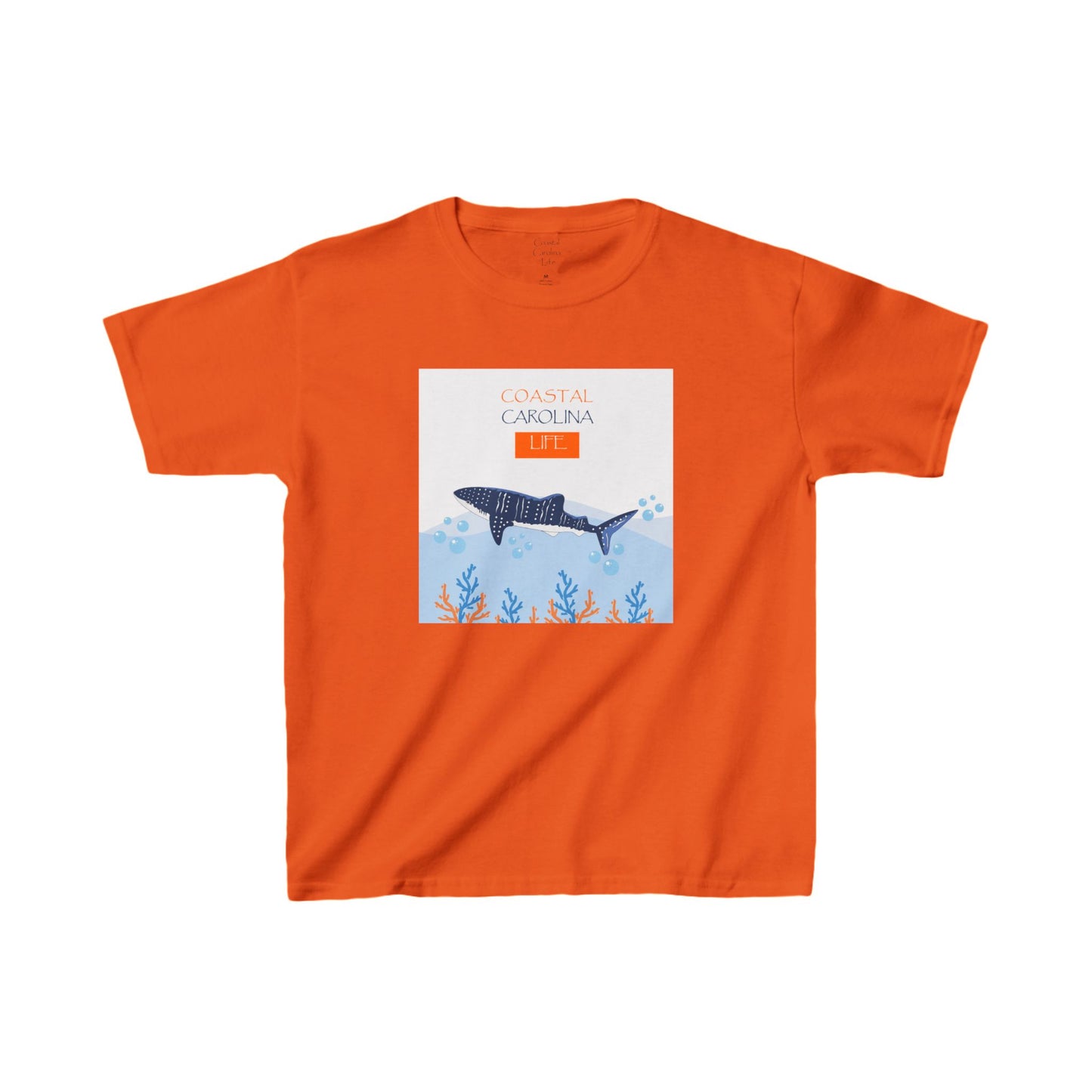 Swimming Shark Kids Beach T-Shirt