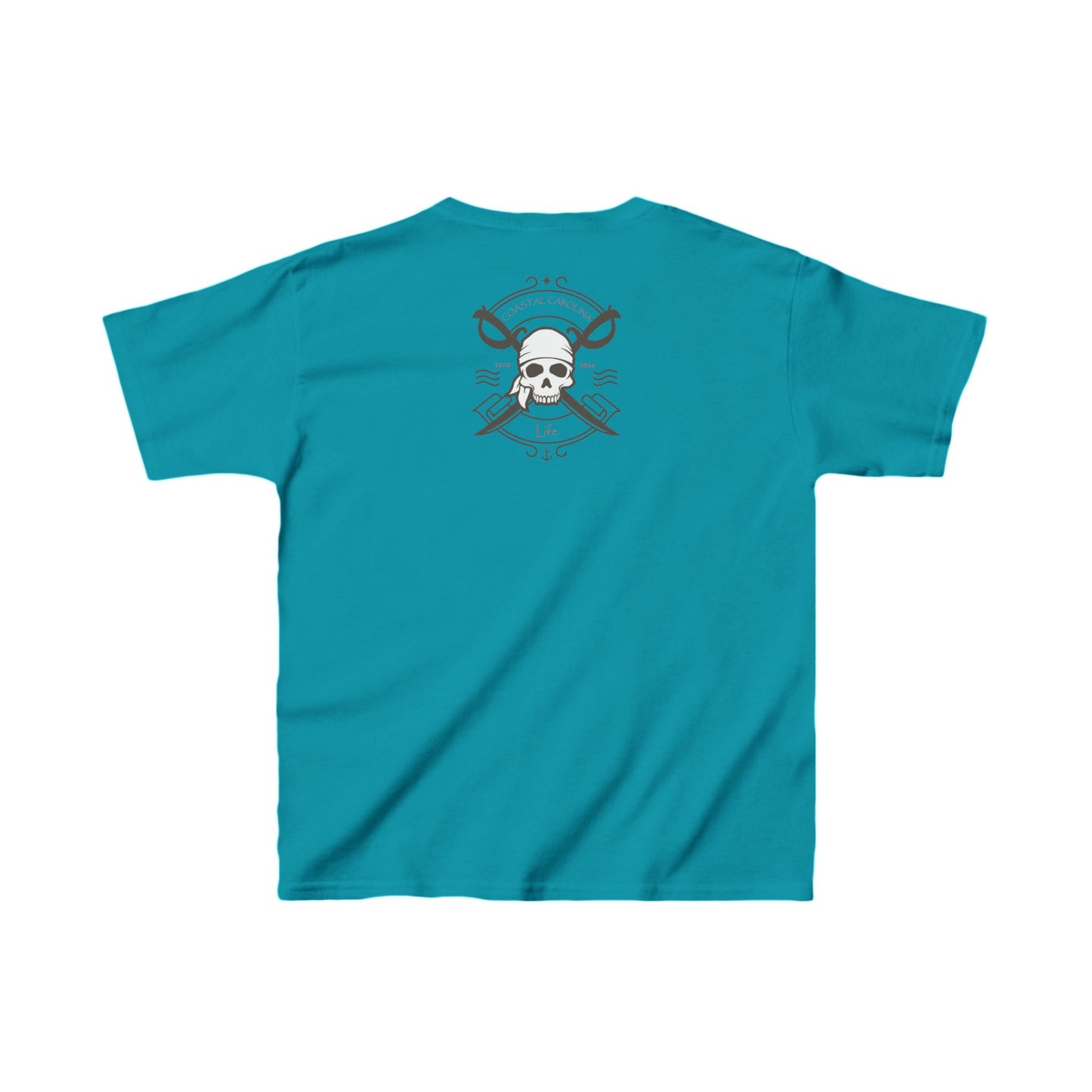 Pirate Skull Kids Beach T-Shirt