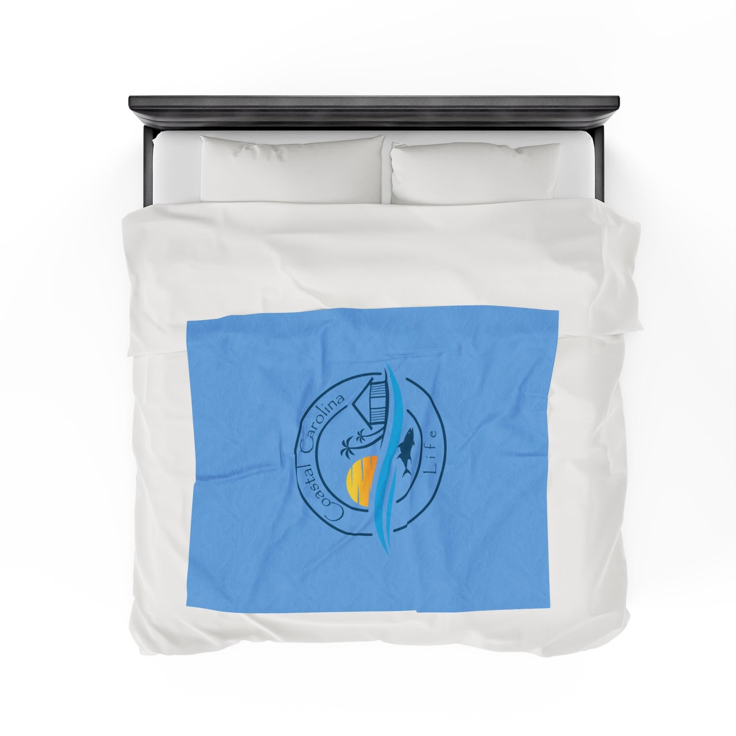 Coastal Carolina Lifestyle Velveteen Plush Blanket