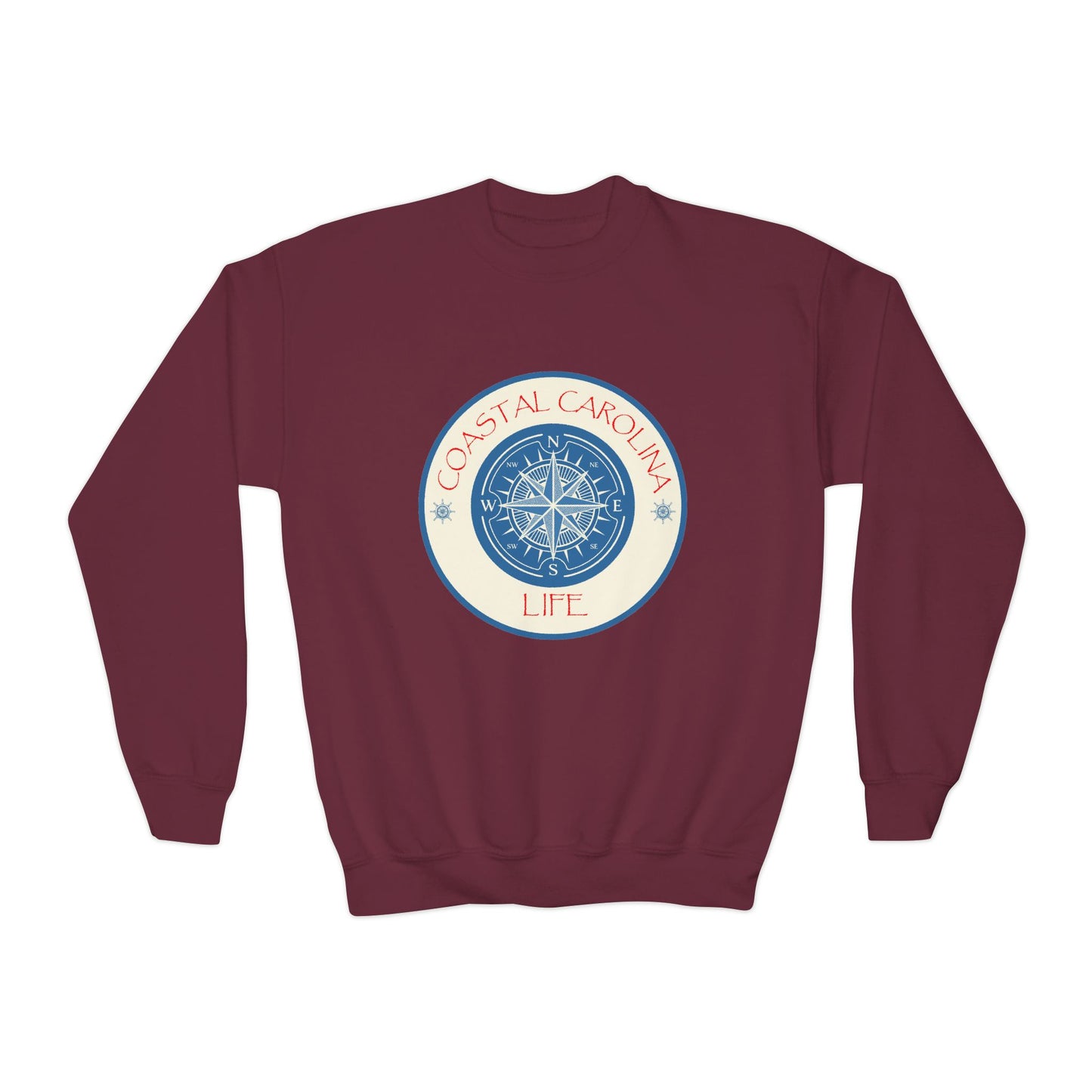 Coastal Youth Sweatshirt - Compass