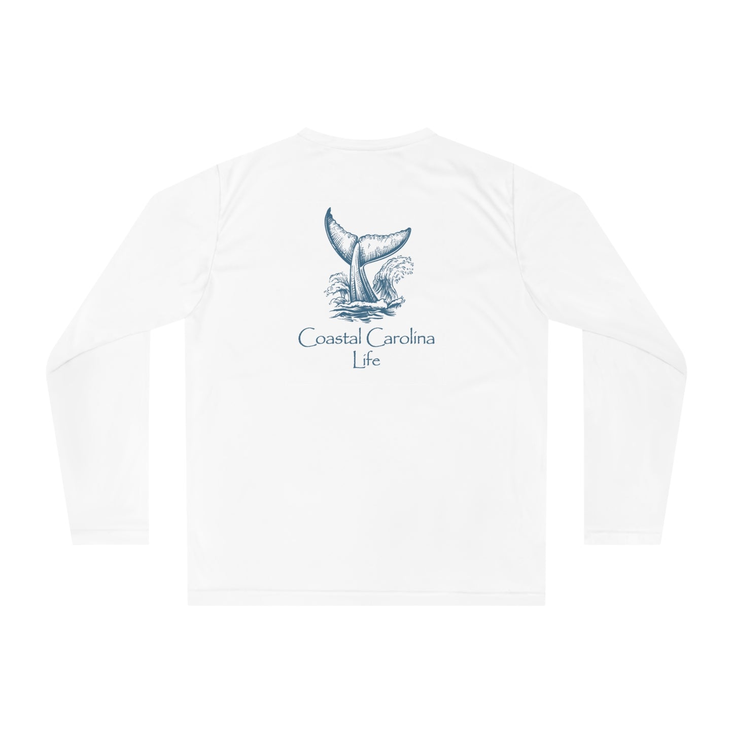Women's Performance Long Sleeve Shirt - Whale Tail