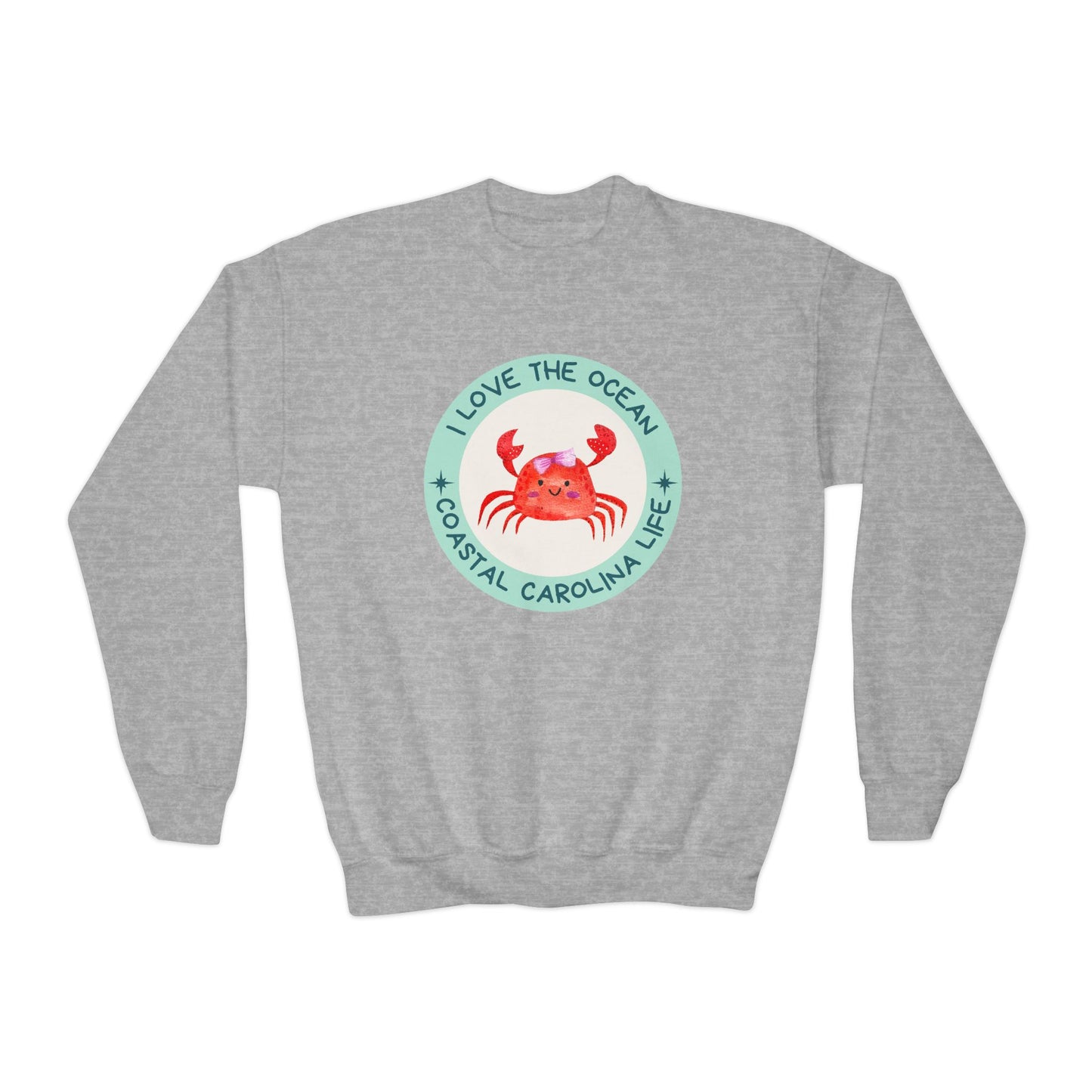 Coastal Youth Sweatshirt - I Love the Ocean