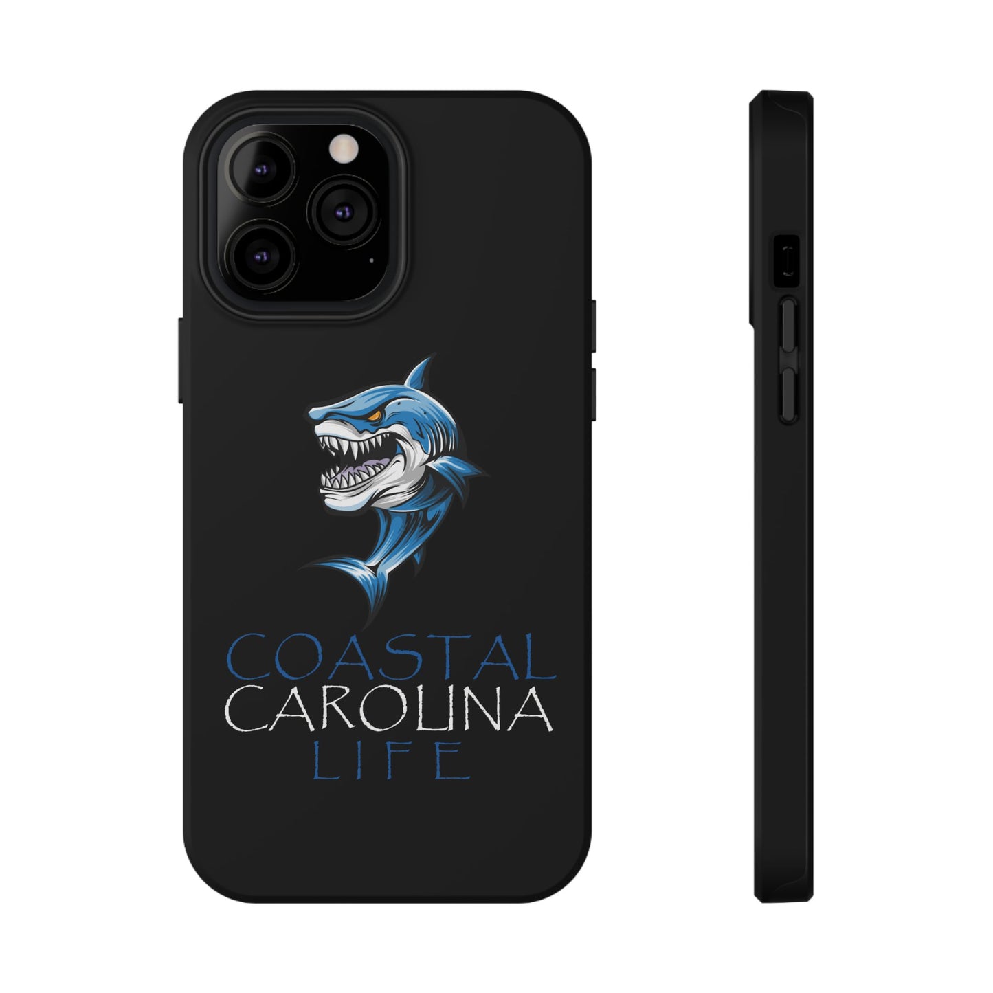 Impact-Resistant Phone Case - iPhone or Samsung - Shark