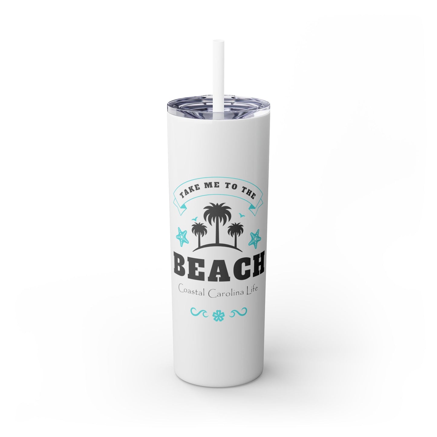 Take Me to the Beach Skinny Tumbler